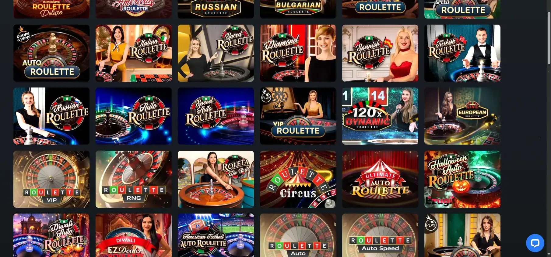 Bollywood casino яркий интерфейс